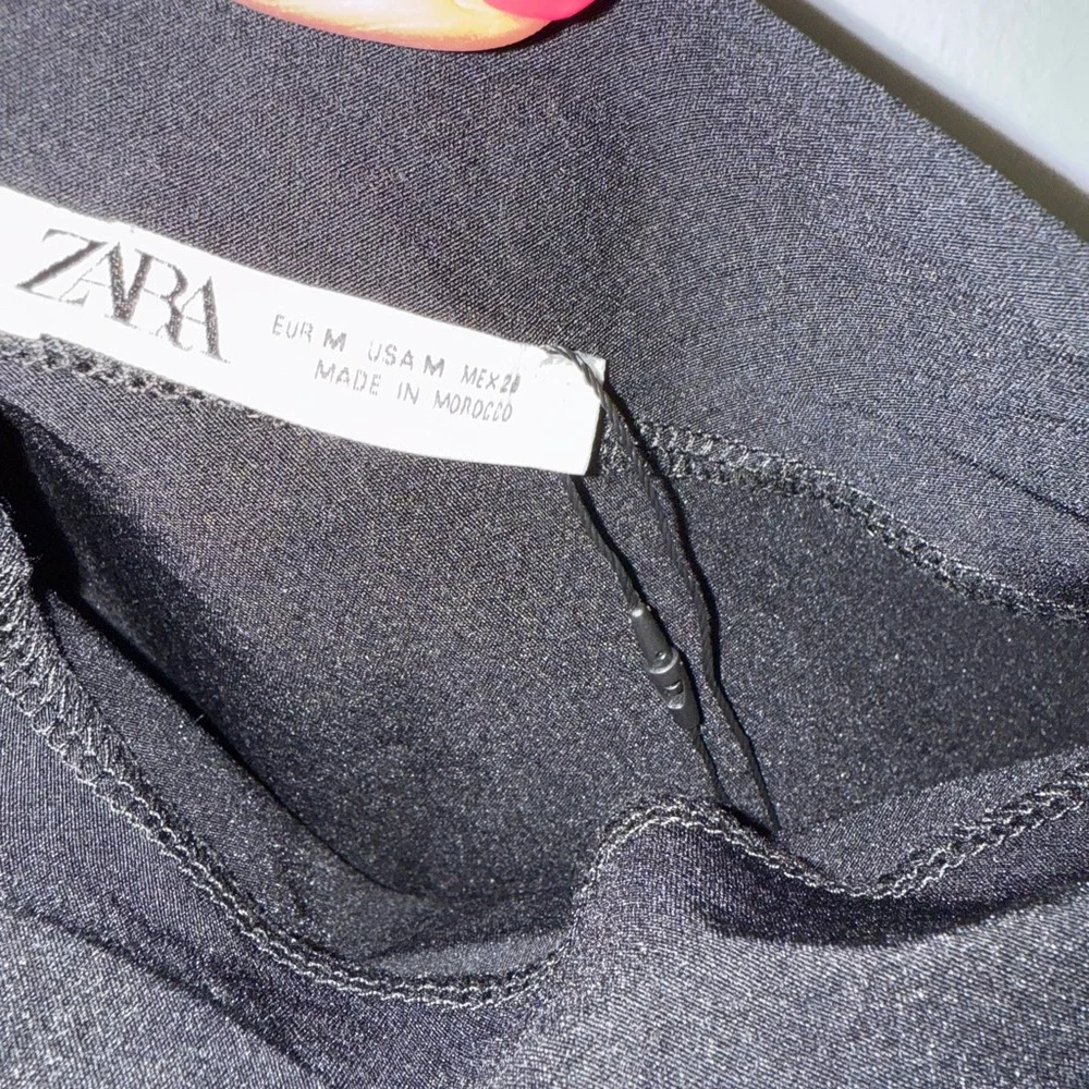 Zara Black One-Shoulder Blouse - Picture 4 of 5